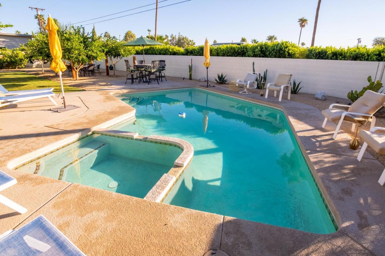 Beautiful Palm Springs Home Large Private Yard Ngoại thất bức ảnh