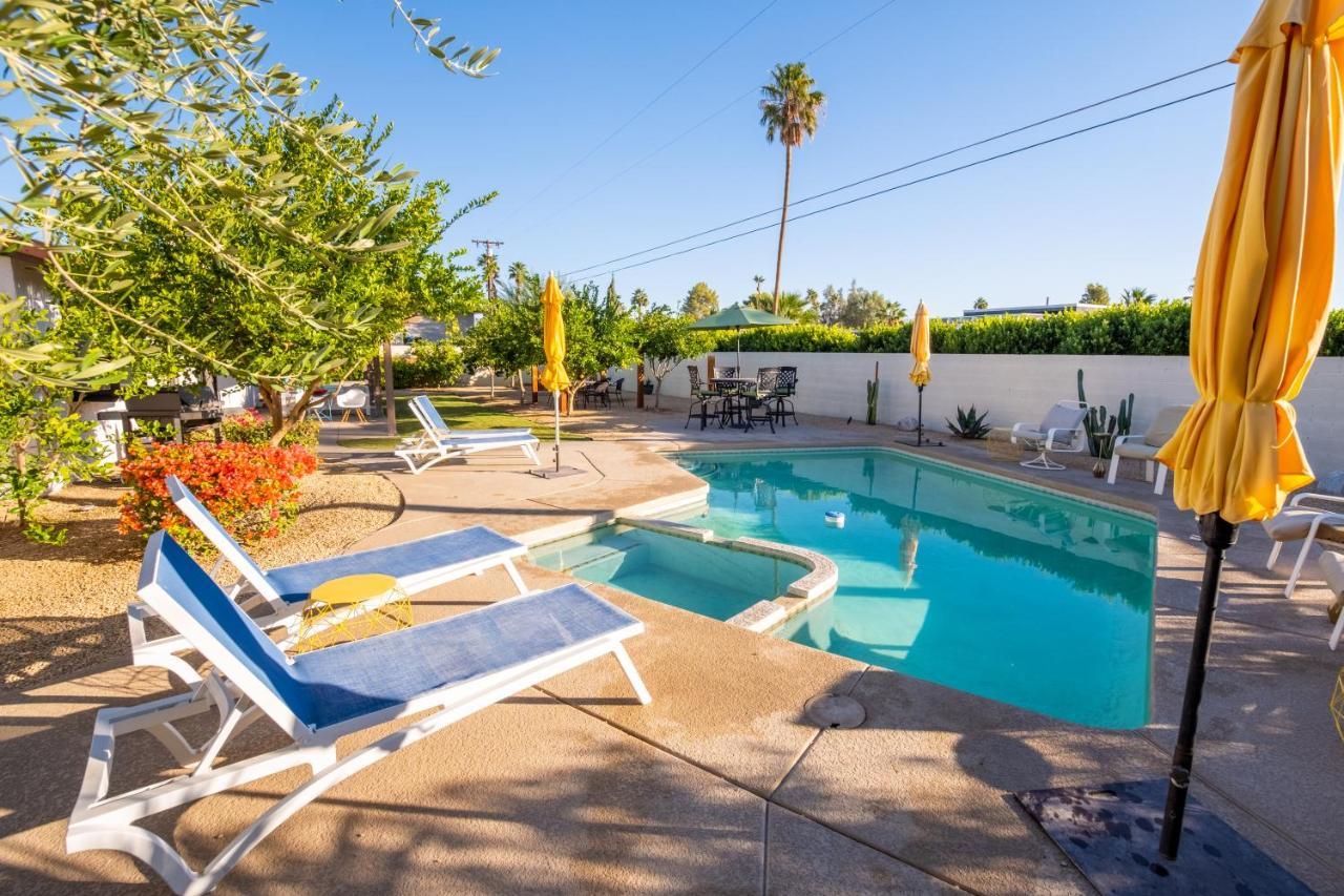 Beautiful Palm Springs Home Large Private Yard Ngoại thất bức ảnh